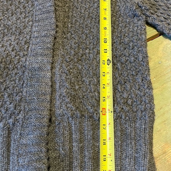 Ann Taylor Neutral Knit Soft Wool Cardigan Sweater | Size XS - Picture 8 of 9